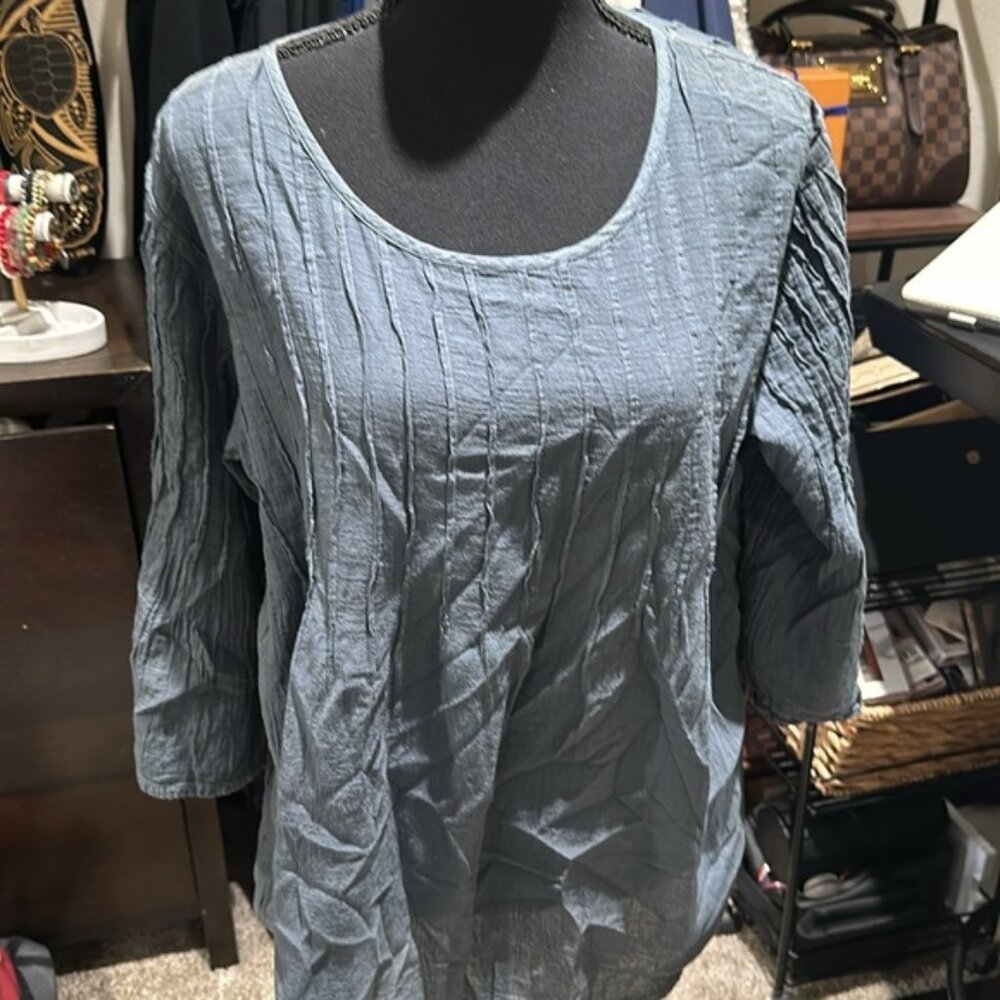 Shein Blue Top